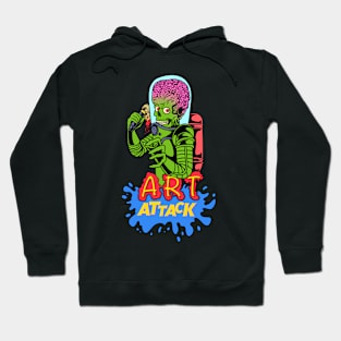 Art Attack Hoodie